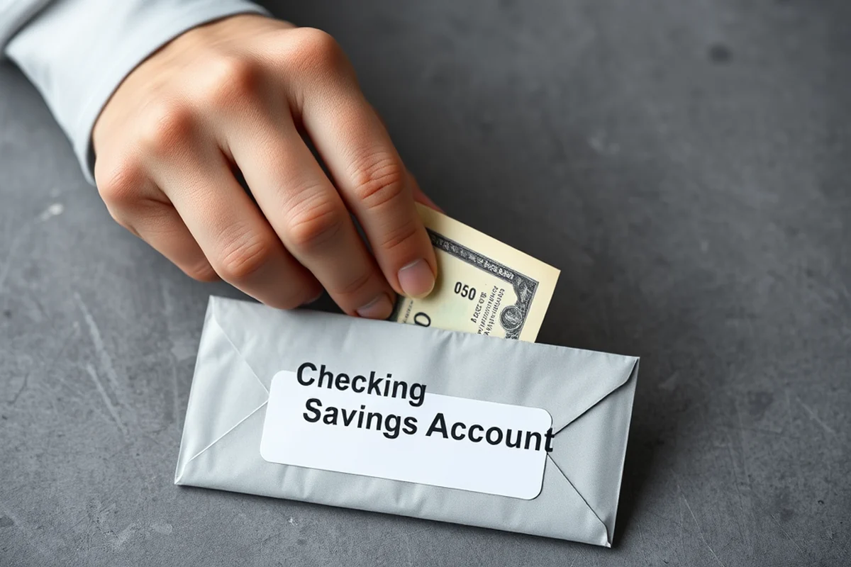 checking savings account — Checking Savings Account (step by step)