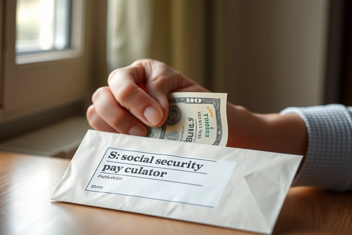 social security payment calculator — Social Security Payment Calculator (step by step)